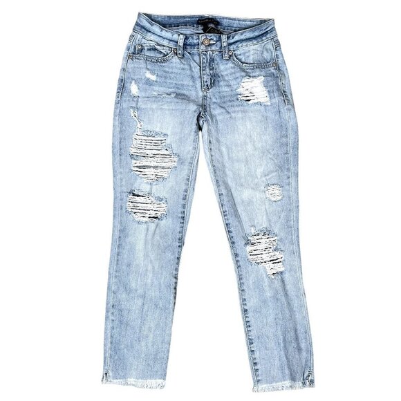 Sincerely Jules Ripped Jeans Size 1 / 25 (25x24) - Picture 1 of 3